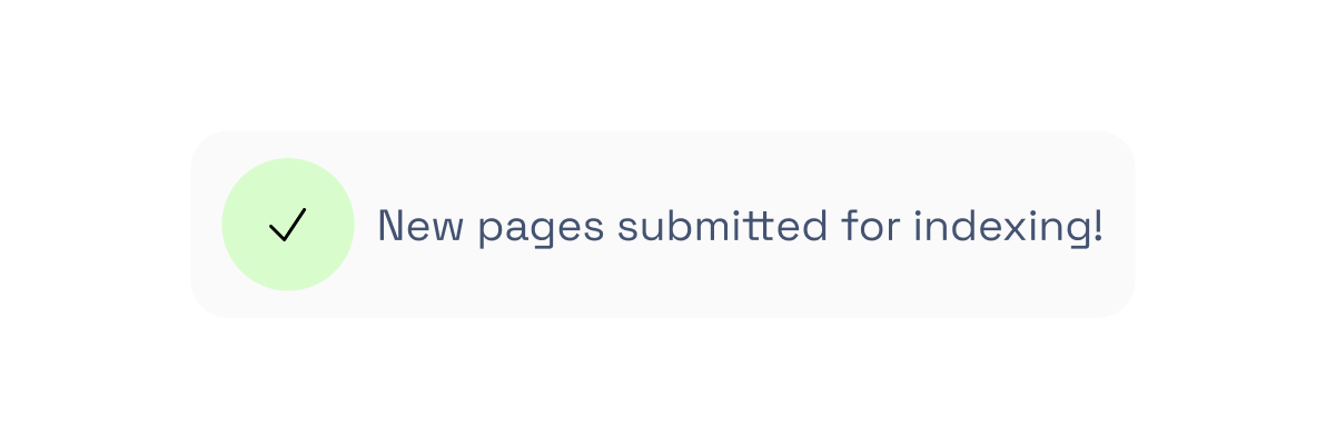Automatic indexing activation for continuous page indexing workflow